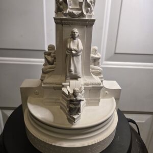 The Columbus Memorial Plaster Sculpture By Timothy Richards Bath England Signed